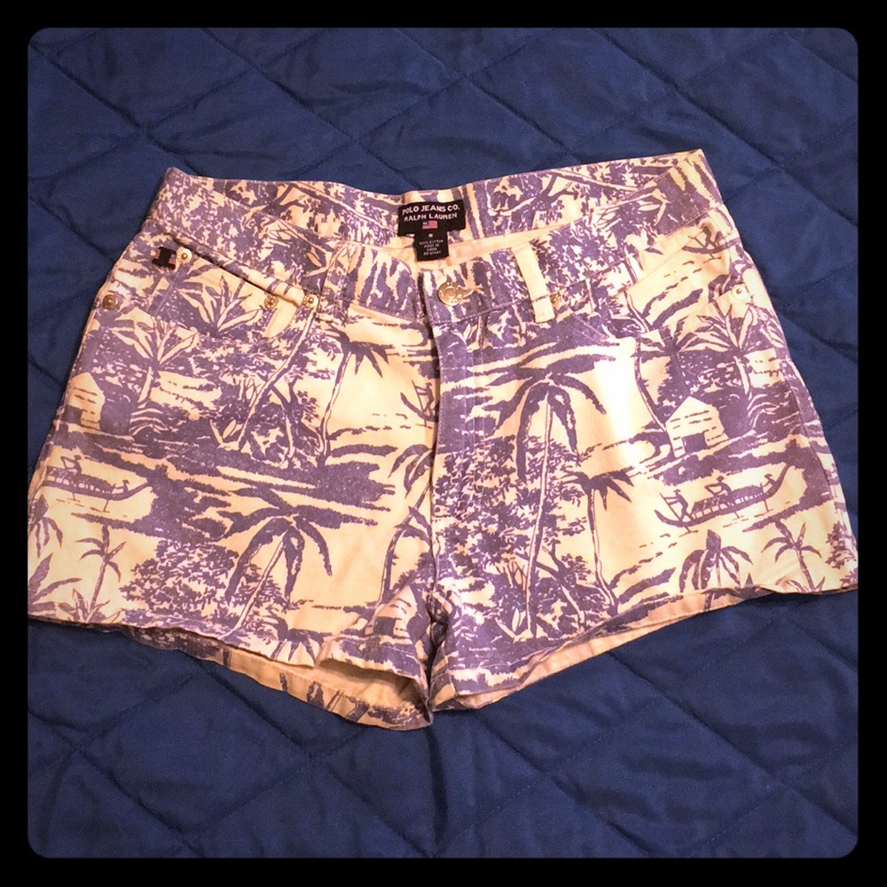 Ralph Lauren women’s shorts size 8 tropical island